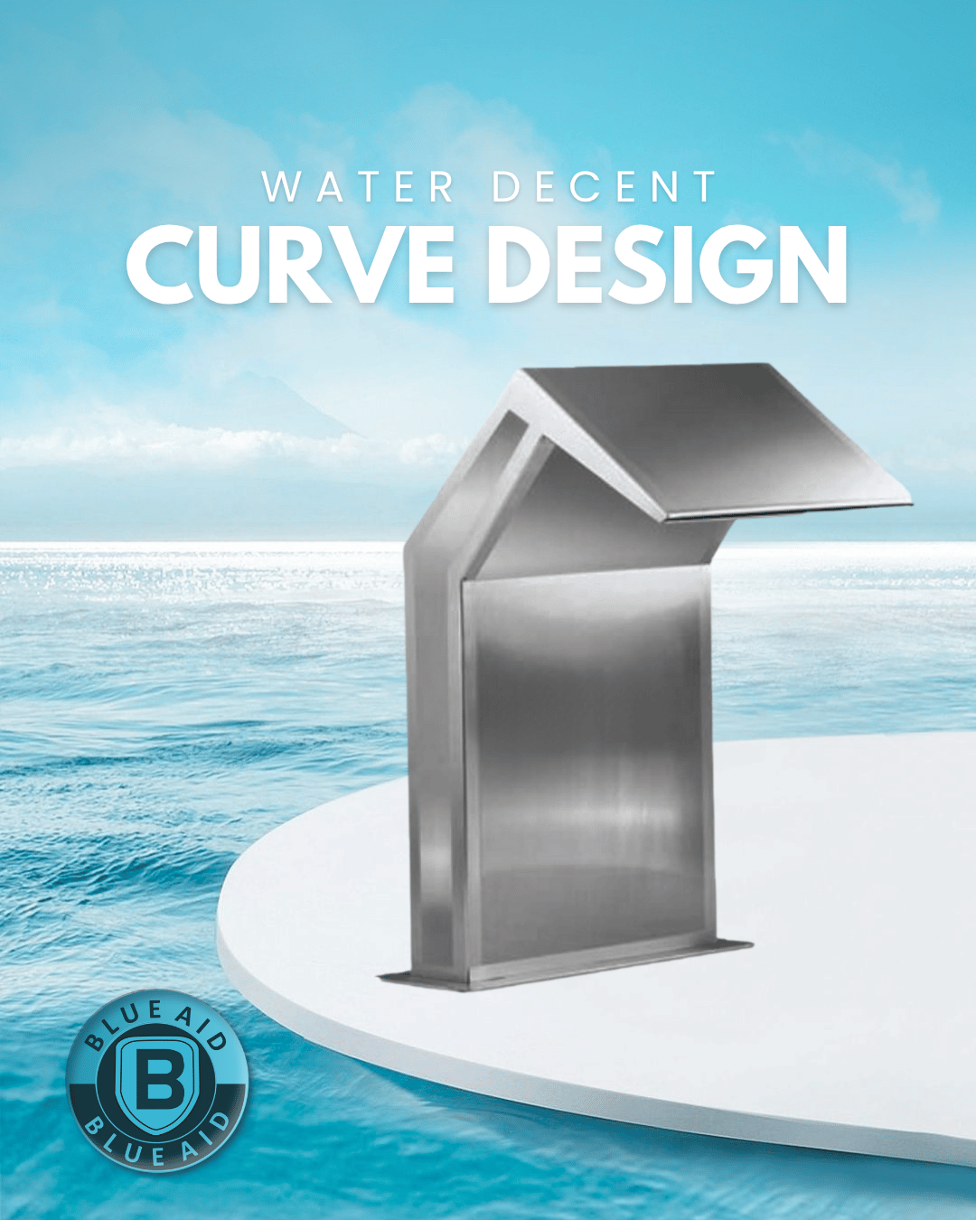 Stylish Shaped Water Decent